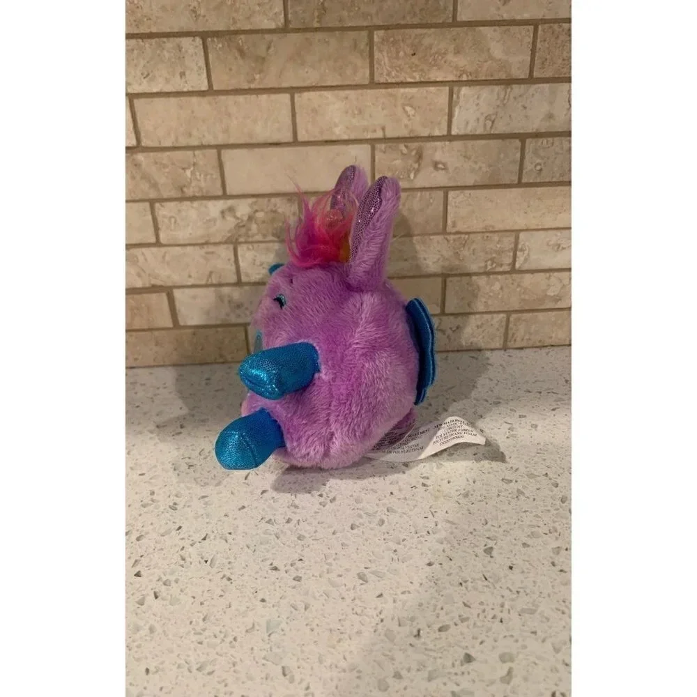 Zuru Rainbocorns Purple Unicorn Bunny plush stuffed animal toy‎ 4” mini- B10